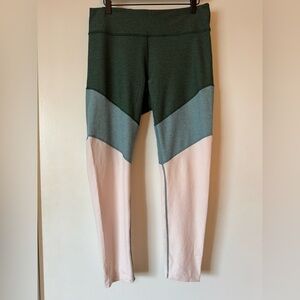 Outdoor Voices Tri-Color Leggings XL